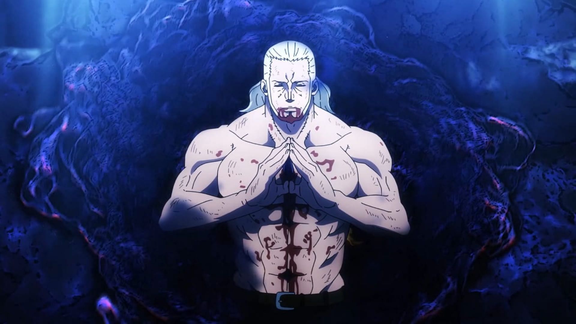 Burns is pulled into Adolla (Image via David Production)